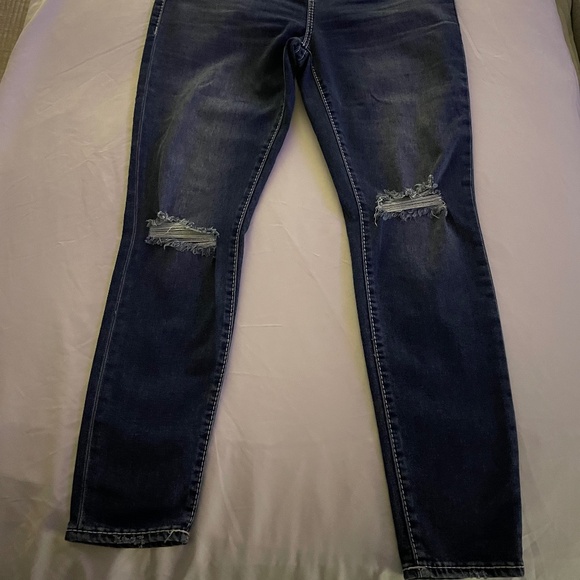 👖 True Religion Distressed Skinny/Slim Jeans size 33 👖 - Picture 4 of 11